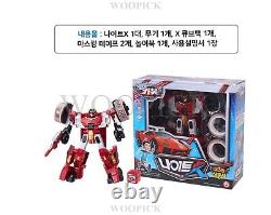 Hello Carbot Masking Trio KNIGHT LUKE PONE X Full Set Transformer Robot Toy 2024