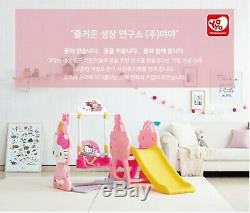 Hello Kitty Sweety CLIMB & SLIDE with SWING Full Set for Kids Toy Indoor/Outdoor