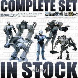 Hot RoboCop Trilogy Full 3Model Figure Set Cain ED209 Bust Kotobukiya Toy Japan