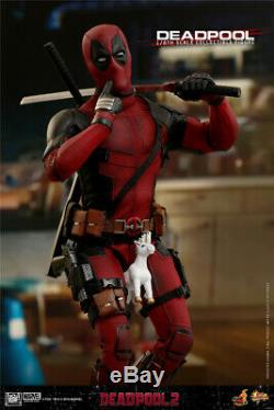 Hot Toys 1/6 Scale Deadpool 2 Deadpool Action Figure MMS490 Full Set Gift