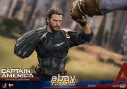 Hot Toys 1/6th MMS480 Avengers Infinity War Captain America Full Set Model Toy