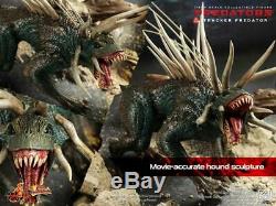 Hot Toys MMS147 Predators Tracker Predator with Hound 14 Action Figure Full Set