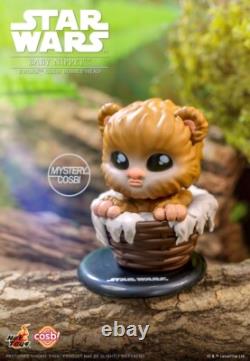 Hot Toys Star Wars Ewoks Cosbi Bobble-Head Collection Figure Set (Set of 8)