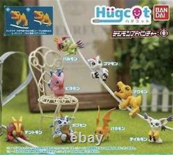 Hugcot Digimon Adventure 8 types set (Full Comp) Gacha Gacha Capsule Toy