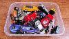 Huge Collection Of Various Toy Cars From The Box