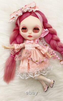 Icy Doll Custom Neo Blythe Size Full Set good condition doll toy pink