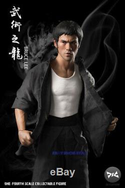 In Stock DJC Way of the Dragon 1/4 Bruce Lee Action Figure Model Full Set Toy Ne