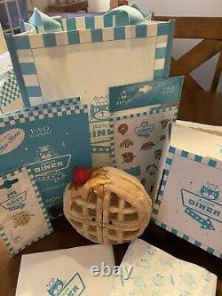 Jellycat Amuseables Waffle Exclusive from New York, Full Set Including Menu