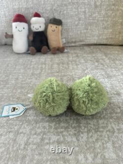 Jellycat Fish & Chips Full Set of 7 London Selfridges Exclusive BNWT