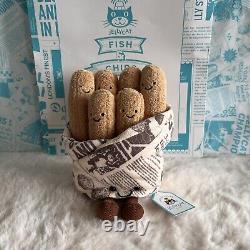 Jellycat World Exclusive Fish & chips London Selfridges full set