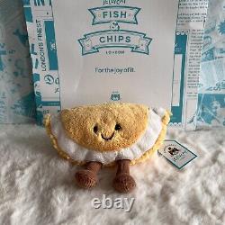 Jellycat World Exclusive Fish & chips London Selfridges full set