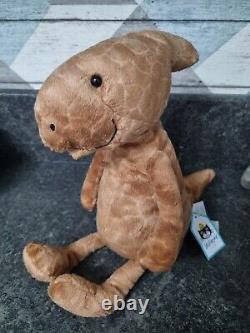 Jellycat dinosaurs 3 full set retired HTF BNWT