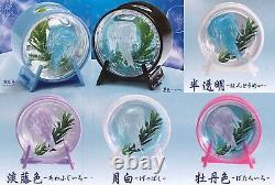 Jellyfish Aquarium Gel Slymy Mascot Capsule Toy 6 Types Full Comp Set Gacha New
