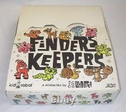 Joe Ledbetter FINDERS KEEPERS Complete Full Set Kidrobot JLED Vinyl KR Toys Art