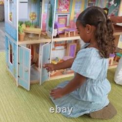 KIDKRAFT Grand View Mansion DOLLHOUSE Barbie toy 4 Storey Full Play set RRP £239