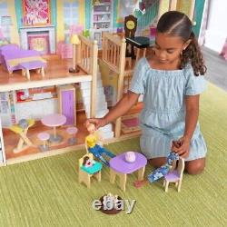 KIDKRAFT Grand View Mansion DOLLHOUSE Barbie toy 4 Storey Full Play set RRP £239