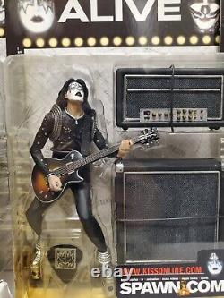 KISS ALIVE McFarlane Toys 2000 Action Figures FULL SET OF 4 NEW SEALED