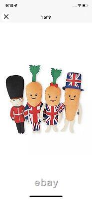 Kevin The Carrot Toys Queen Platinum Jubilee Limited Edition All 8 Full Set new