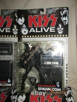 Kiss Alive Full Band Set Action Figures NIB McFarlane Toys Ace Gene Paul Peter
