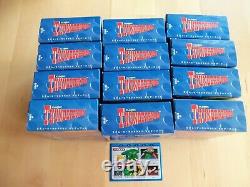 Konami Classic Thunderbirds Series Full Set x12 Sealed Boxes 2004 & Orginal Box