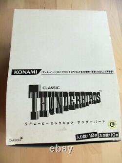 Konami Classic Thunderbirds Series Full Set x12 Sealed Boxes 2004 & Orginal Box