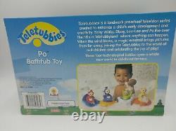 Lot 4 Teletubbies Bathtub Bath Toy Full Set 1998 Playskool Rare Hard To Find Vtg