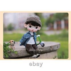 Lovely 1/6 BJD SD Dolls Resin Ball Jointed Dolls Boy Full Set Clothes Toy Gift