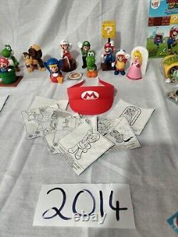 MARIO toys McDonalds 4 FULL SETS 2013 2014 2017 2018 Nintendo #ListingsInLights