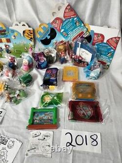 MARIO toys McDonalds 4 FULL SETS 2013 2014 2017 2018 Nintendo #ListingsInLights