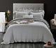 Meadow Park 100% Stone Washed French Linen Duvet Cover Set 3 Pieces, Full/queen