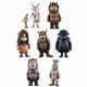 Medicom Toy Where The Wild Things Are Kaiju Monster 7 Figure Full Set Fromjapan
