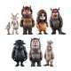 Medicom Toy Where The Wild Things Are Kaiju Monster 7 Figures Complete Full Set