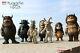 Medicom Toy Where The Wild Things Are Kaiju Monster Full Set Of 7