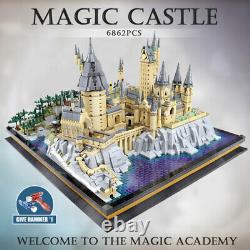 MOULD KING 22004 Creator Toys Full Hogwarts Castle Set Building Blocks 6778Pcs
