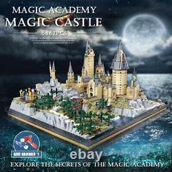 MOULD KING 22004 Creator Toys Full Hogwarts Castle Set Building Blocks 6778Pcs