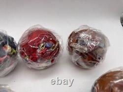 Madballs FULL SET of 10x Squirters Never Used Complete With Gashapon Cases 2009