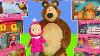 Masha And The Bear Toys Dolls U0026 Masha S Playhouse Toy Play Surprise For Kids