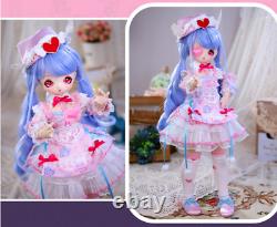 Match Girl 1/4 BJD Anime Style 40cm Ball Jointed Doll Cute Kawaii Full set