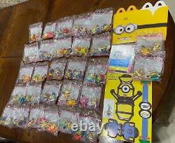 McDonald's Happy Meal Toy Minions 2021 Full Set Of 26 (Total 52 Minions)+ 2 Gold
