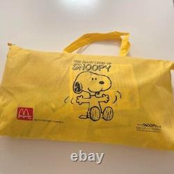 McDonald's snoopy Set Toy Plush 2001 Rare Wall tapestry full complete JAPAN