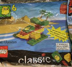 McDonalds Happy Meal Toy Lego Classic Vintage 1999 FULL SET lot of 8 New in PKG