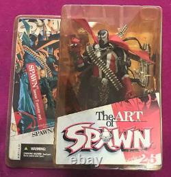 McFARLANE TOYS SPAWN SERIES 26 ART OF SPAWN ACTION FIGURE FULL SET