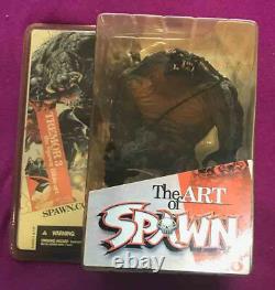 McFARLANE TOYS SPAWN SERIES 26 ART OF SPAWN ACTION FIGURE FULL SET