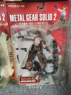 McFarlane Metal Gear Solid Sons of Liberty Figures Full Set of 6 Unopened