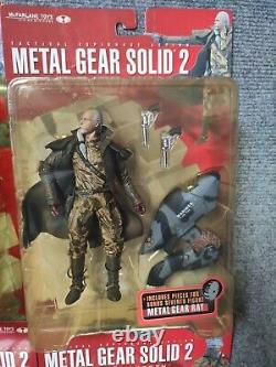 McFarlane Metal Gear Solid Sons of Liberty Figures Full Set of 6 Unopened