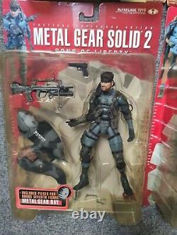 McFarlane Metal Gear Solid Sons of Liberty Figures Full Set of 6 Unopened