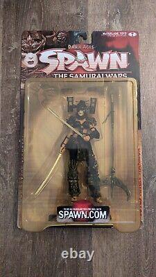 McFarlane Toys Dark Ages Spawn The Samurai Wars Full 6 Figure Wave/Set 2001