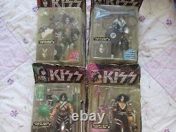 McFarlane Toys KISS Ultra Action Figures 1997, FULL SET