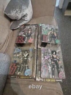 McFarlane Toys KISS Ultra Action Figures 1997 FULL SET Of 4