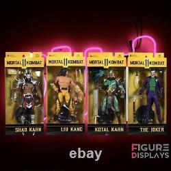 McFarlane Toys Mortal Kombat 11 Kotal Kahn Action Figure Full Set Wave 7